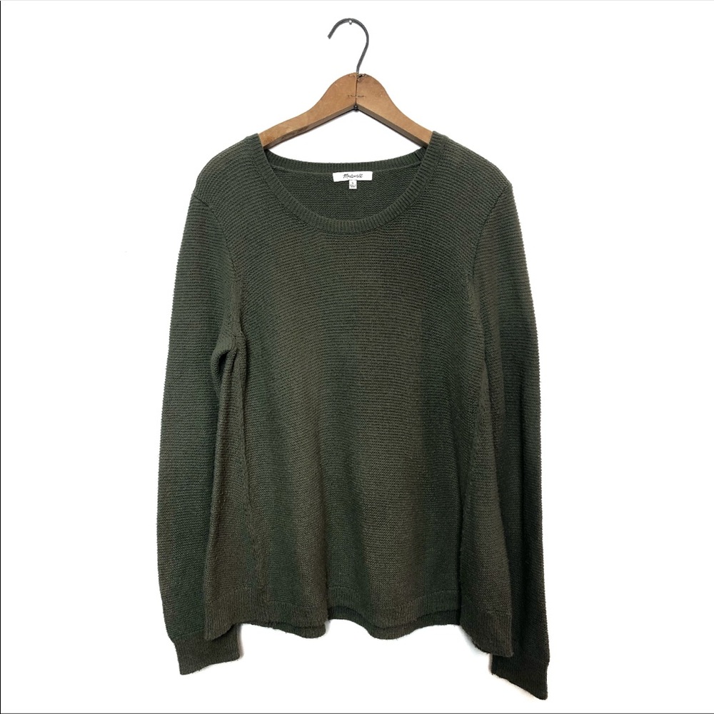 Madewell | Olive Green Sweater Sz Large